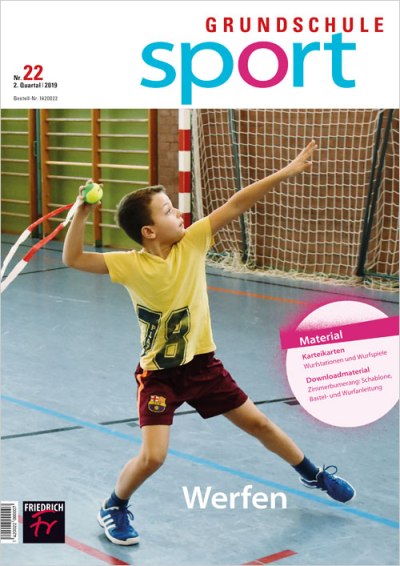 Cover Grundschule Sport Nr. 22 2019